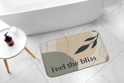 Bathroom mat Leaf