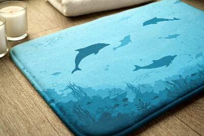 Bathmat Dolphins