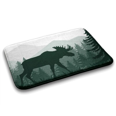 Bathroom mat Moose