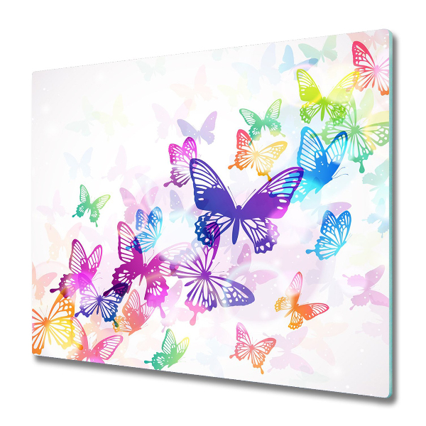 Chopping board Colorful butterflies