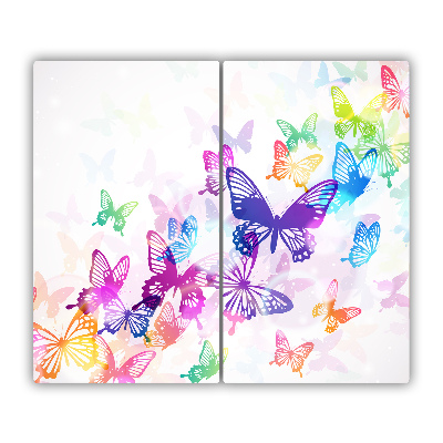 Chopping board Colorful butterflies