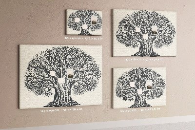 Cork board Branched tree nature