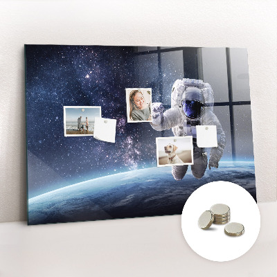 Magnetic board for kids Astronaut