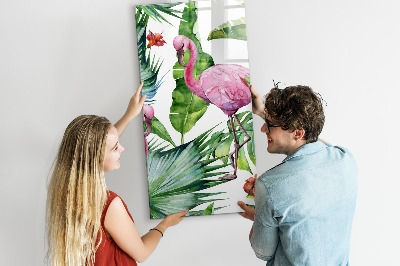Magnetic board for kids Bird Flamingo Nature
