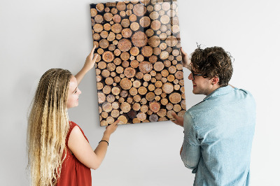 Magnetic board for wall Tree stumps