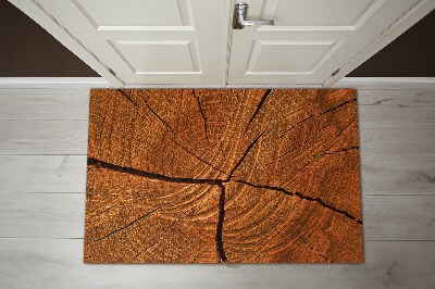 Door mat indoor Trunk tree
