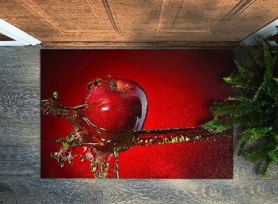 Door mat indoor Red apple