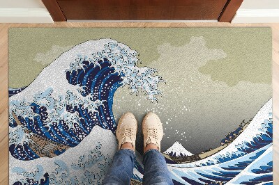 Doormat Kanagawa great wave