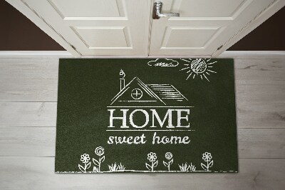 Washable door mat Home sweet home