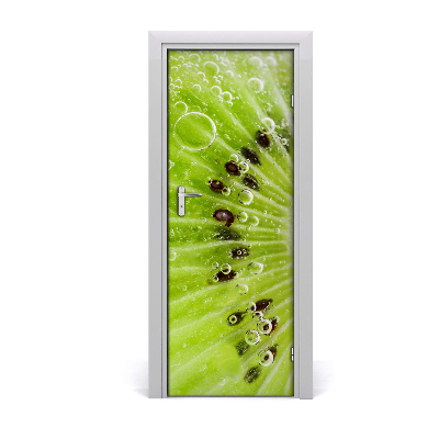 Self-adhesive door sticker Kiwi