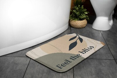 Bathroom mat Leaf