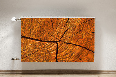 Decorative radiator mat Tree trunk