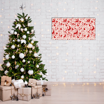 Plexiglas® Wall Art Reindeer Decoration Winter holidays