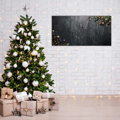 Acrylic Print Christmas tree decorations Christmas Star