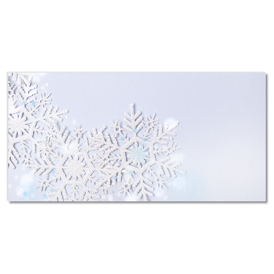 Acrylic Print Snowflakes Winter Snow