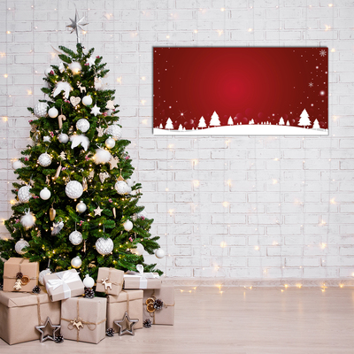 Plexiglas® Wall Art Christmas tree Christmas Snowflakes