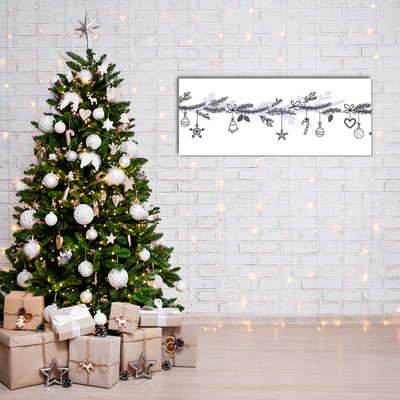 Acrylic Print Winter holidays Christmas Decorations