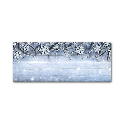 Plexiglas® Wall Art Holy Snowflakes Winter Frost