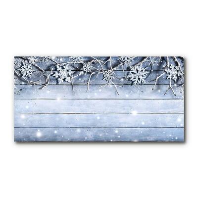 Plexiglas® Wall Art Holy Snowflakes Winter Frost