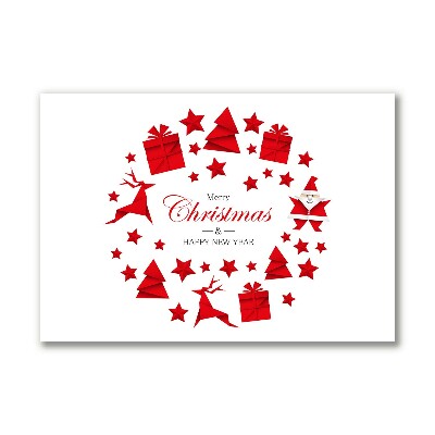 Canvas print Christmas Holiday Decorations