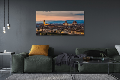 Canvas print Italy panorama cathedral mountains