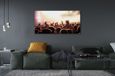 Canvas print People together,