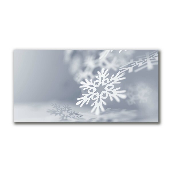 Canvas print Snowflake Christmas Decoration