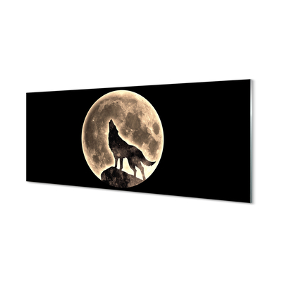 Glass print Lupine moon