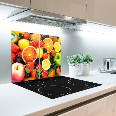 Chopping board Colorful fruits