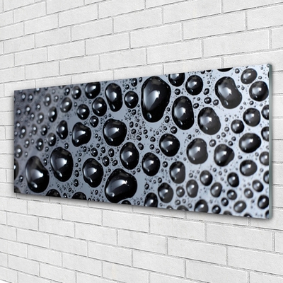 Plexiglas® Wall Art Abstract art black grey