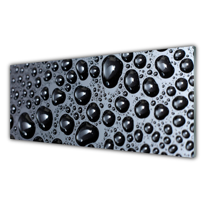 Plexiglas® Wall Art Abstract art black grey