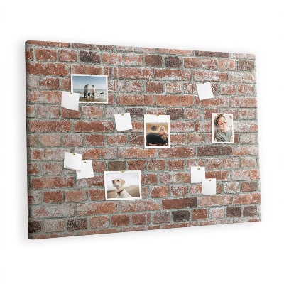 Pin board Brick wall