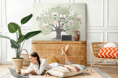 Decorative corkboard Symbolic tree