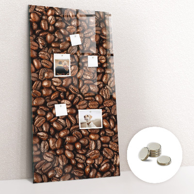 Kitchen magnetic board Coffee beans