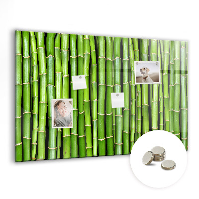 Magnetic board Bamboo wall