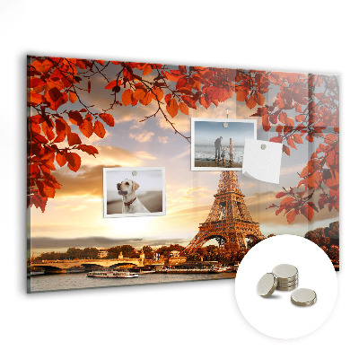 Decorative magnetic board Eiffel Tower