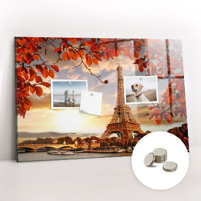 Decorative magnetic board Eiffel Tower