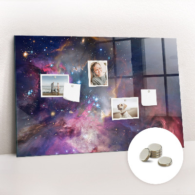 Magnetic board for kids Galaxy world