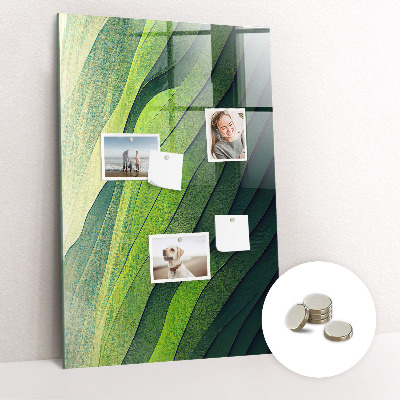 Magnetic board for office Landscape lines nature