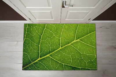 Washable door mat Leaf