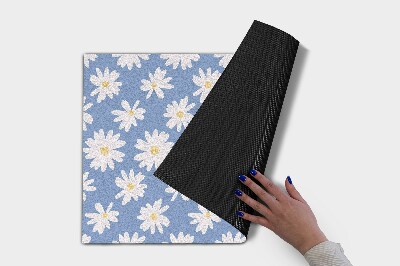 Door mat Floral pattern