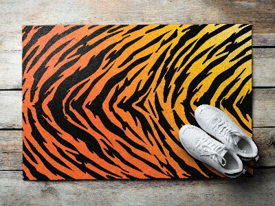 Door mat indoor Tiger stripes