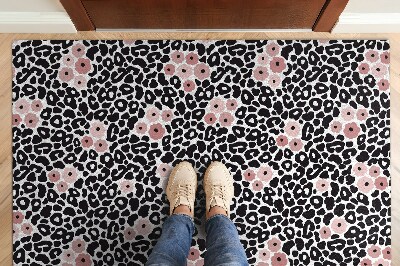 Door mat indoor Leopard abstraction