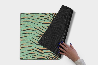 Doormat Tiger stripes abstraction