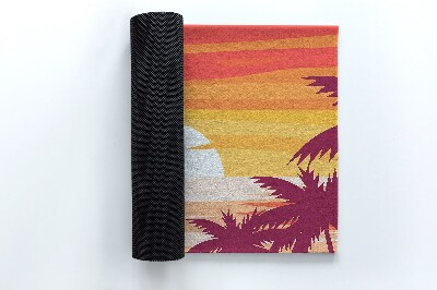 Doormat Tropical beach